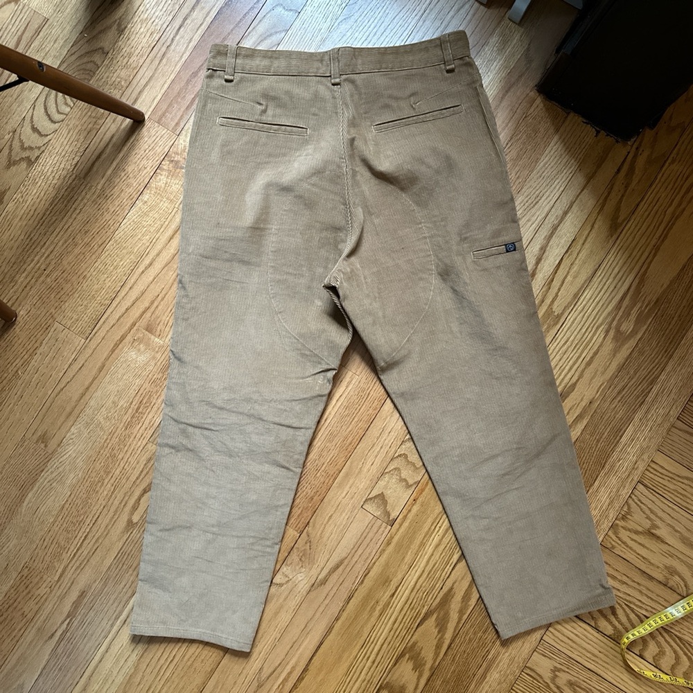 Rag & Bone Tan Corduroy Pants Relaxed Fit